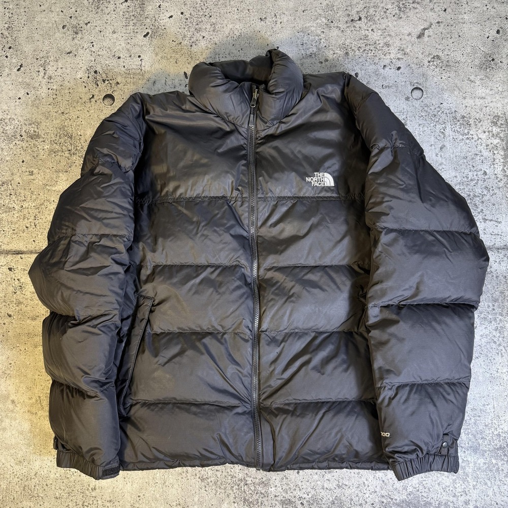 The North Face Jacket Mens 2XL Black 700 Down Puffer Insulated Winter Coat